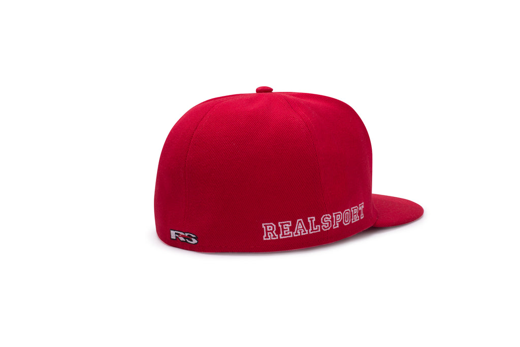 Realsport Red Fitted Cap